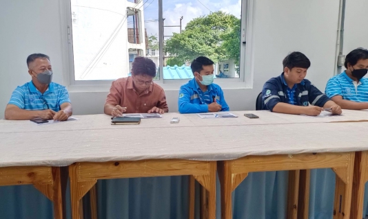 ไฟล์แนบ กปภ.สาขาขลุง เข้าร่วมโครงการฝึกอบรมเรื่อง "ประชุมให้ความรู้ความเข้าใจการใช้งานคลอรีนเหลวและชักซ้อมการเผชิญเหตุกรณีแก๊สคลอรีนรั่วไหล ประจำปี 2566 ให้กับ กปภ.สาขาในสังกัด" ณ สถานีผลิตน้ำปากแซง กปภ.สาขาจันทบุรี