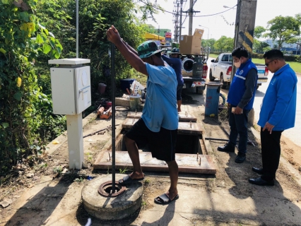 ไฟล์แนบ การประปาส่วนภูมิภาคสาขาสงขลา ลงพื้นที่ดำเนินการซ่อมเปลี่ยนมาตรวัดน้ำ DMA 14 ขนาด 300 มม. (โรงพยาบาลสงขลา)