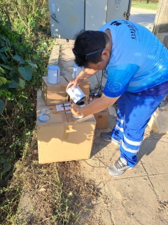 ไฟล์แนบ การประปาส่วนภูมิภาคสาขาสงขลา ลงพื้นที่ดำเนินการซ่อมเปลี่ยนมาตรวัดน้ำ DMA 14 ขนาด 300 มม. (โรงพยาบาลสงขลา)