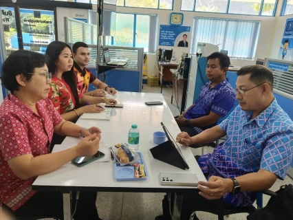 ไฟล์แนบ การประปาส่วนภูมิภาคสาขาอ่าวลึก ให้การต้อนรับ นายไกรสร มะหะหมัด ผู้ช่วยผู้อำนวยการการประปาส่วนภูมิภาคเขต 4 (บริหาร) ในโอกาสลงพื้นที่ ตรวจเยี่ยมกปภ.สาขาอ่าวลึก