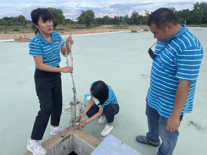 ไฟล์แนบ กปภ.สาขาท่ามะกา เข้าร่วมการตรวจสอบคุณภาพน้ำในถังน้ำใส ตามแนวทางการดำเนินการโครงการจัดการน้ำสะอาด (WSP) 