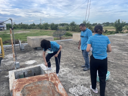 ไฟล์แนบ กปภ.สาขาท่ามะกา เข้าร่วมการตรวจสอบคุณภาพน้ำในถังน้ำใส ตามแนวทางการดำเนินการโครงการจัดการน้ำสะอาด (WSP) 