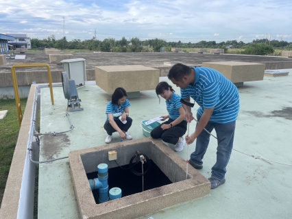 ไฟล์แนบ กปภ.สาขาท่ามะกา เข้าร่วมการตรวจสอบคุณภาพน้ำในถังน้ำใส ตามแนวทางการดำเนินการโครงการจัดการน้ำสะอาด (WSP) 