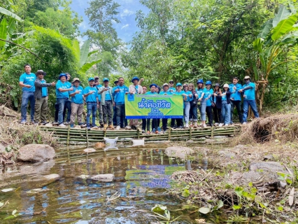 ไฟล์แนบ กำแพงเพชร - ขาณุฯ จับมือ  สร้างฝาย สร้างความชุ่มชื้นกับผืนป่า