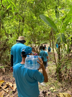 ไฟล์แนบ กำแพงเพชร - ขาณุฯ จับมือ  สร้างฝาย สร้างความชุ่มชื้นกับผืนป่า