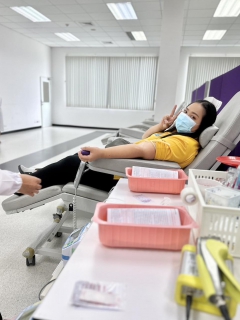 ไฟล์แนบ การประปาส่วนภูมิภาคสาขาสงขลา เข้าร่วมบริจาคโลหิต ถวายเป็นพระราชกุศลแด่พระบาทสมเด็จพระเจ้าอยู่หัว เนื่องในโอกาสวันเฉลิมพระชนมพรรษา วันที่ 28 กรกฎาคม 2566 ณ ภาคบริการโลหิตแห่งชาติที่ 12 ตำบลควนลัง อำเภอหาดใหญ่ จังหวัดสงขลา