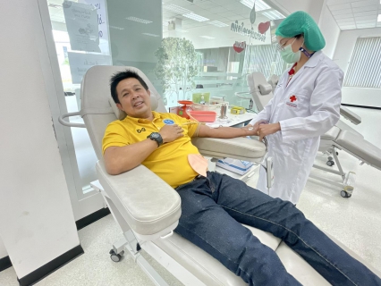 ไฟล์แนบ การประปาส่วนภูมิภาคสาขาสงขลา เข้าร่วมบริจาคโลหิต ถวายเป็นพระราชกุศลแด่พระบาทสมเด็จพระเจ้าอยู่หัว เนื่องในโอกาสวันเฉลิมพระชนมพรรษา วันที่ 28 กรกฎาคม 2566 ณ ภาคบริการโลหิตแห่งชาติที่ 12 ตำบลควนลัง อำเภอหาดใหญ่ จังหวัดสงขลา