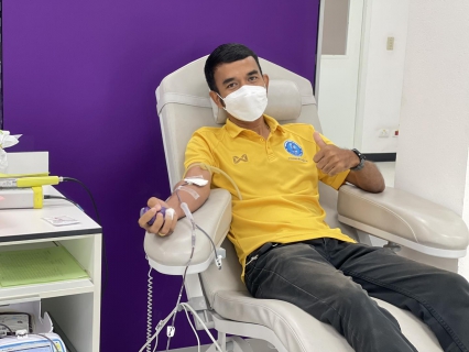 ไฟล์แนบ การประปาส่วนภูมิภาคสาขาสงขลา เข้าร่วมบริจาคโลหิต ถวายเป็นพระราชกุศลแด่พระบาทสมเด็จพระเจ้าอยู่หัว เนื่องในโอกาสวันเฉลิมพระชนมพรรษา วันที่ 28 กรกฎาคม 2566 ณ ภาคบริการโลหิตแห่งชาติที่ 12 ตำบลควนลัง อำเภอหาดใหญ่ จังหวัดสงขลา