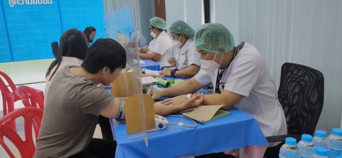 ไฟล์แนบ กปภ.สาขาภูเก็ต จัดโครงการตรวจสุขภาพ ประจำปี 2566 ให้แก่บุคลากรในสังกัด