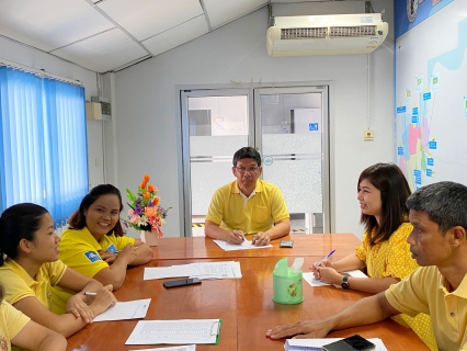 ไฟล์แนบ กปภ.สาขากาญจนดิษฐ์จัดกิจกรรม สนทนายามเช้า (Morning Talk) ครั้งที่ 10/2566 ประจำเดือน กรกฎาคม 2566 แลกเปลี่ยน เรียนรู้