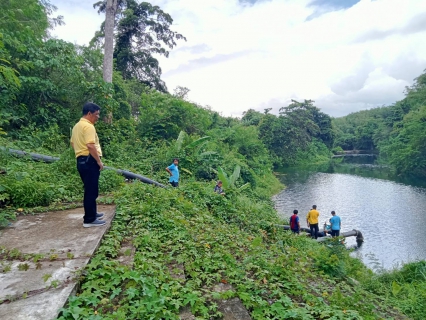 ไฟล์แนบ การประปาส่วนภูมิภาคสาขากาญจนดิษฐ์ ร่วมกับกองระบบผลิตและควบคุมคุณภาพน้ำ กปภ.เขต 4 ดำเนินการติดตั้งSubmersible Pump 250 ลบ.ม/ชม. ณ สถานีผลิตน้ำวิภาวดี หน่วยบริการบ้านใน