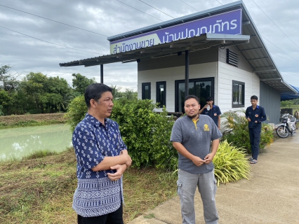 ไฟล์แนบ การประปาส่วนภูมิภาคสาขากาญจนดิษฐ์ ลงพื้นที่พบผู้ใช้น้ำรายใหญ่ ภายใต้กิจกรรมมุ่งมั่นเพื่อปวงชน เติมใจให้กันประจำปี 2566 ณ โครงการบ้านปุณณภัทร  @ท่าทองใหม่-ดอนรัก   ตำบลทุ่งกง กาญจนดิษฐ์ อำเภอกาญจนดิษฐ์ จังหวัดสุราษฎร์ธานี 