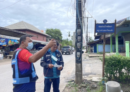 ไฟล์แนบ กปภ.สาขาขลุง ออกสำรวจหาท่อรั่วในพื้นที่ตามแผน MM02 ท่อส่งจ่ายพลิ้ว และลงถัง บริเวณถนนสุขุมวิท ฝั่งดำน้ำหยด(ขวามือ) - หมู่บ้านสิทธิกร2 และถนนสุขุมวิท ฝั่งปั๊ม ปตท.ขลุง (ซ้ายมือ) - ร้านคาราโอเกะกระต่ายทอง