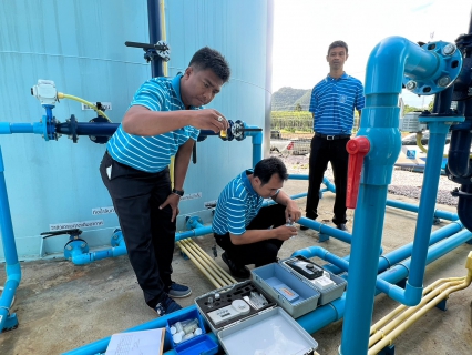 ไฟล์แนบ การประปาส่วนภูมิภาคสาขากาญจนดิษฐ์จัดโครงการ  "กปภ.-อปท.เพื่อปวงชน" ประจำปี 2566 ณ องค์การบริหารส่วนตำบลไชยคราม ตำบลไชยครามอำเภอดอนสัก จังหวัดสุราษฎร์ธานี