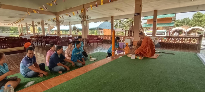 ไฟล์แนบ การประปาส่วนภูมิภาคสาขาคลองท่อม ร่วมถวายเทียนพรรษา เนื่องในวันเข้าพรรษา