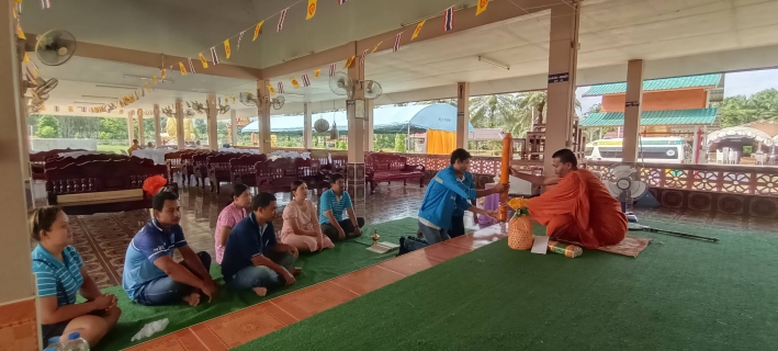 ไฟล์แนบ การประปาส่วนภูมิภาคสาขาคลองท่อม ร่วมถวายเทียนพรรษา เนื่องในวันเข้าพรรษา