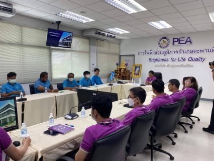 ไฟล์แนบ กปภ.สาขาตะพานหิน จัดกิจกรรมเข้าศึกษาดูงาน ณ กฟอ.ตะพานหิน