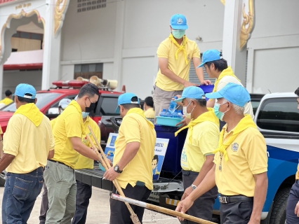 ไฟล์แนบ กปภ.สาขาสมุทรสงคราม ร่วมกิจกรรมจิตอาสาพัฒนาเฉลิมพระเกียรติ เพื่อถวายเป็นพระราชกุศล เนื่องในโอกาสวันเฉลิมพระชนมพรรษา พระบาทสมเด็จพระเจ้าอยู่หัว วันที่ 28 กรกฎาคม 2566