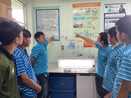 ไฟล์แนบ อบรมเชิงปฏิบัติการ On the job training ซักซ้อมกระบวนการทำจาร์เทส และการหมัก-จ่ายสารเคมีให้เหมาะสม