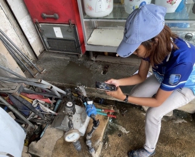 ไฟล์แนบ กปภ.สาขาขลุง ออกสำรวจหาท่อรั่วในพื้นที่ตามแผน MM05, MM06 สถานีผลิตน้ำพลิ้ว จ่ายพื้นที่ ต.บางสระเก้า, ต.พลิ้ว พร้อมระบายตะกอนปลายเส้นท่อ ม.1 ต.บางสระเก้า ตรวจเช็คแรงดันตามเส้นท่อ และลงพื้นที่เชิงรุกตรวจสอบมาตรวัดน้ำ 0 ลบ.ม.