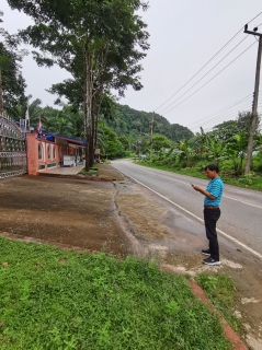 ไฟล์แนบ กปภ.สาขาบ้านตาขุน ลงพื้นที่สุ่มมาตรวัดน้ำของลูกค้า ตรวจสอบมาตรและรายงานมาตร 0 หน่วย