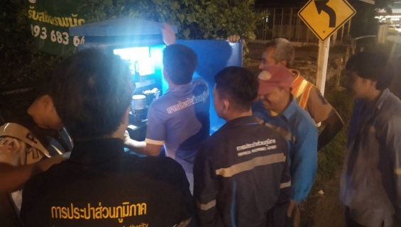 ไฟล์แนบ กปภ.สาขาภูเก็ต ร่วมกับบริษัท เอเชีย อินฟราสตรักเชอร์ แมเนจเม้นท์ (ประเทศไทย) จำกัด ลงพื้นที่ทำ step test ค้นหาท่อแตกท่อรั่วบริเวณพื้นที่ DMA-21