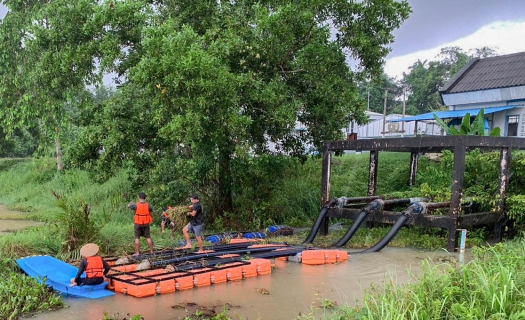 ไฟล์แนบ การประปาส่วนภูมิภาคสาขาตราดจัดกิจกรรม 5ส. (Big Cleaning Day) พัฒนาเก็บผักตบชวา วัชพืชบริเวณคลองร่างหวาย สถานีผลิตน้ำเขาสมิง
