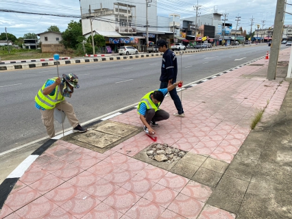 ไฟล์แนบ การประปาส่วนภูมิภาคสาขาท่ามะกาสำรวจหาท่อแตกรั่ว