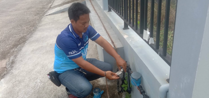 ไฟล์แนบ ลงพื้นที่&#8203;เพื่อดำเนินการตรวจวัดแรงดันน้ำ บริเวณพื้นที่ตำบลลำทับ อำเภอลำทับ จังหวัดกระบี่