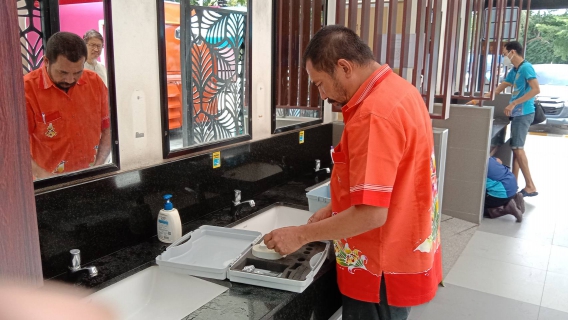 ไฟล์แนบ การประปาส่วนภูมิภาคสาขาคลองท่อมเข้าตรวจสอบคุณภาพน้ำ ณ ตำบลคลองท่อมใต้ อำเภอคลองท่อม จังหวัดกระบี่ 