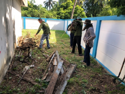 ไฟล์แนบ กปภ.สาขาท่ามะกา ทำกิจกรรม 5 ส. ภายในพื้นที่บริเวณสถานีจ่ายน้ำลูกแก ปรับภูมิทัศน์ ทำความสะอาด ตัดแต่งต้นไม้ ตัดหญ้า ฯลฯ เพื่อสร้างภาพลักษณ์ที่ดีของหน่วยงาน ให้มีความน่าอยู่ และปลอดภัย วันที่ 27 กรกฏาคม 2566 