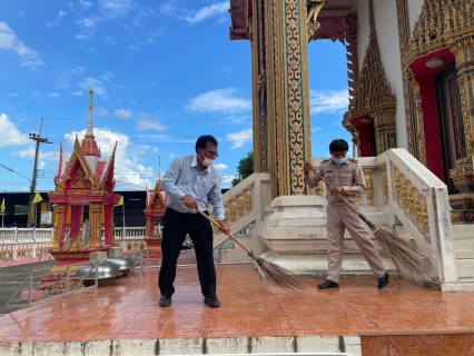 ไฟล์แนบ กปภ.สาขาคลองหลวง จัดกิจกรรมถวายเทียนจำนำพรรษา เนื่องในวันเข้าพรรษา ประจำปี 2566 และจัดกิจกรรม "จิตอาสาพัฒนาศาสนสถาน เฉลิมพระเกียรติ"