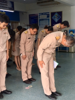 ไฟล์แนบ วันที่ 27 กรกฎาคม 2566  กปภ.สาขาน่าน นำโดยนายเฉลิมชัย สิงห์ศรี ผจก.กปภ.สาขาน่าน พร้อมด้วยหัวหน้างาน และพนักงานในสังกัด ร่วมจัดพิธีถวายสัตย์ปฏิญาณฯ เพื่อเป็นข้าราชการที่ดี เป็นพลังของแผ่นดิน และปฏิบัติ