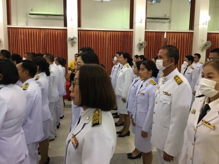 ไฟล์แนบ กปภ.สาขากระบี่ ร่วมกิจกรรมทำบุญตักบาตรถวายพระราชกุศลและพิธีถวายสัตย์ปฏิญาณการเป็นข้าราชการที่ดีและพลังของแผ่นดิน เฉลิมพระเกียรติพระบาทสมเด็จพระเจ้าอยู่หัว เนื่องในโอกาสวันเฉลิมพระชนมพรรษา 28 กรกฎาคม 2566