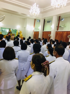 ไฟล์แนบ กปภ.สาขากระบี่ ร่วมกิจกรรมทำบุญตักบาตรถวายพระราชกุศลและพิธีถวายสัตย์ปฏิญาณการเป็นข้าราชการที่ดีและพลังของแผ่นดิน เฉลิมพระเกียรติพระบาทสมเด็จพระเจ้าอยู่หัว เนื่องในโอกาสวันเฉลิมพระชนมพรรษา 28 กรกฎาคม 2566