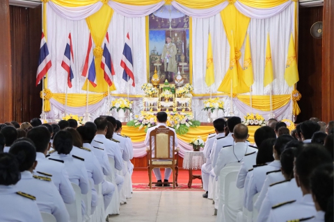 ไฟล์แนบ กปภ.สาขาท่ามะกา เข้าร่วมพิธีทำบุญตักบาตรถวายพระราชกุศล  กิจกรรมเฉลิมพระเกียรติพระบาทสมเด็จพระเจ้าอยู่หัว  เนื่องในโอกาสมหามงคลเฉลิมพระชนมพรรษา 28 กรกฎาคม 2566 ช่วงเช้า