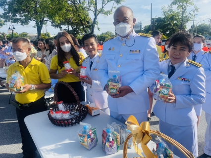 ไฟล์แนบ กปภ.สาขาระยอง ร่วมพิธีทำบุญตักบาตรพระภิกษุสงฆ์ และพิธีถวายสัตย์ปฏิญาณฯ เฉลิมพระเกียรติพระบาทสมเด็จพระเจ้าอยู่หัว เนื่องในโอกาสวันเฉลิมพระชนมพรรษา ๒๘ กรกฎาคม ๒๕๖๖