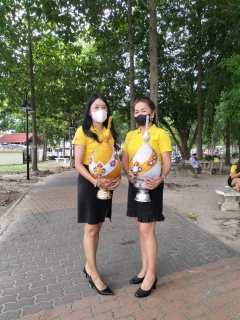 ไฟล์แนบ กปภ.สาขาระยอง ร่วมพิธีถวายเครื่องราชสักการะและวางพานพุ่ม และพิธีจุดเทียนถวายพระพรชัยมงคล เฉลิมพระเกียรติพระบาทสมเด็จพระเจ้าอยู่หัว เนื่องในโอกาสวันเฉลิมพระชนมพรรษา ๒๘ กรกฎาคม ๒๕๖๖