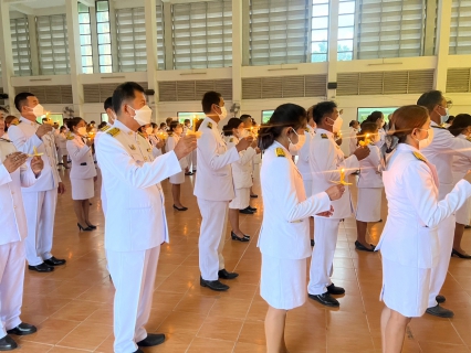 ไฟล์แนบ กปภ.สาขากุยบุรีเข้าร่วมพิธีถวายเครื่องราชสักการะและจุดเทียนถวายพระพรชัยมงคลเนื่องในโอกาสวันเฉลิมพระชนมพรรษาพระบาทสมเด็จพระเจ้าอยู่หัว ปีพุทธศักราช 2566