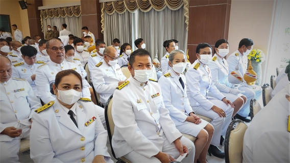 ไฟล์แนบ กปภ.สาขาด่านช้าง ร่วมพิธีถวายเครื่องสักการะวางพานพุ่ม และพิธีจุดเทียนถวายพระพรชัยมงคล เนื่องในโอกาสวันเฉลิมพระชนมพรรษา พระบาทสมเด็จพระเจ้าอยู่หัว 