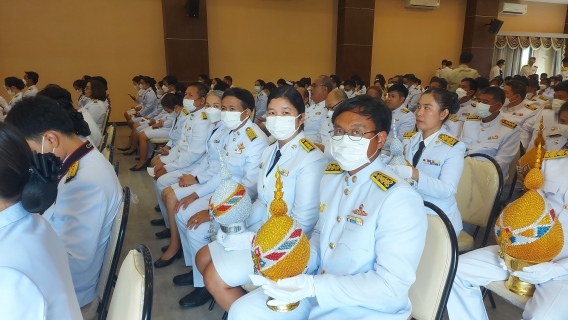 ไฟล์แนบ กปภ.สาขาด่านช้าง ร่วมพิธีถวายเครื่องสักการะวางพานพุ่ม และพิธีจุดเทียนถวายพระพรชัยมงคล เนื่องในโอกาสวันเฉลิมพระชนมพรรษา พระบาทสมเด็จพระเจ้าอยู่หัว 