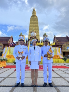ไฟล์แนบ การประปาส่วนภูมิภาคสาขาอ่าวลึก เข้าร่วมพิธีถวายเครื่องราชสักการะและวางพานพุ่ม และพิธีจุดเทียนถวายพระพรชัยมงคล กิจกรรมเฉลิมพระเกียรติพระบาทสมเด็จพระเจ้าอยู่หัว เนื่องในโอกาสวันเฉลิมพระชนมพรรษา วันที่ 28 กรกฎาคม 2566