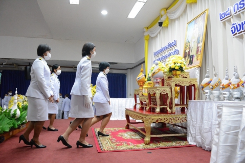 ไฟล์แนบ กปภ.สาขารังสิต(พ) ร่วมพิธีถวายเครื่องราชสักการะและวางพานพุ่ม และพิธีจุดเทียนถวายพระพรชัยมงคล  เนื่องในโอกาสมหามงคลเฉลิมพระชนมพรรษา 28 กรกฎาคม 2566