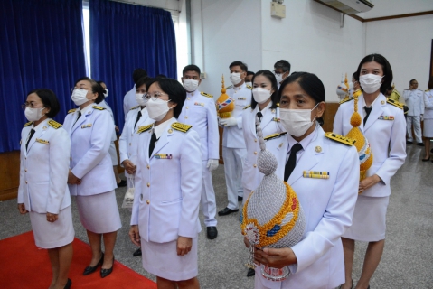 ไฟล์แนบ กปภ.สาขารังสิต(พ) ร่วมพิธีถวายเครื่องราชสักการะและวางพานพุ่ม และพิธีจุดเทียนถวายพระพรชัยมงคล  เนื่องในโอกาสมหามงคลเฉลิมพระชนมพรรษา 28 กรกฎาคม 2566