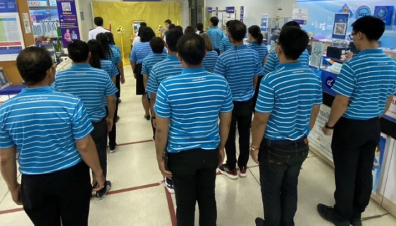 ไฟล์แนบ กปภ.สาขาขอนแก่น (พ) จัดพิธีถวายพระพรชัยมงคลและถวายสัตย์ปฏิญาณเพื่อเป็นพนักงานที่ดีและพลังของแผ่นดิน ประจำปี 2566