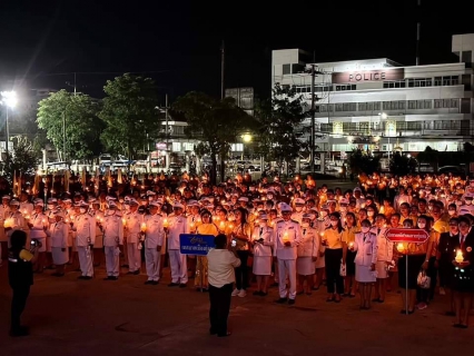 ไฟล์แนบ การประปาส่วนภูมิภาคสาขาทุ่งสง ร่วมพิธีถวายเครื่องราชสักการะและวางพานพุ่ม และพิธีจุดเทียนถวายพระพรชัยมงคล เฉลิมพระเกียรติพระบาทสมเด็จพระเจ้าอยู่หัว เนื่องในโอกาสมหามงคลเฉลิมพระชนมพรรษา 28 กรกฎาคม 2566