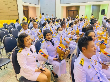 ไฟล์แนบ กปภ.สาขากระบี่  ร่วมพิธีถวายเครื่องราชสักการะและวางพานพุ่ม และพิธีจุดเทียนถวายพระพรชัยมงคล เฉลิมพระเกียรติพระบาทสมเด็จพระเจ้าอยู่หัว  เนื่องในโอกาสมหามงคลเฉลิมพระชนมพรรษา 28 กรกฎาคม 2566