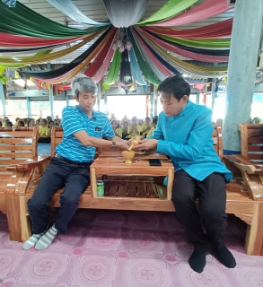 ไฟล์แนบ การประปาส่วนภูมิภาคสาขาปากน้ำประแสร์ ร่วมทำกิจกรรมโครงการสืบสานประเพณีวันเข้าพรรษา