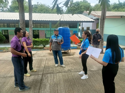 ไฟล์แนบ กปภ.สาขากาญจนบุรี ตรวจสอบระบบน้ำประปาในสถานที่พักนักกีฬา