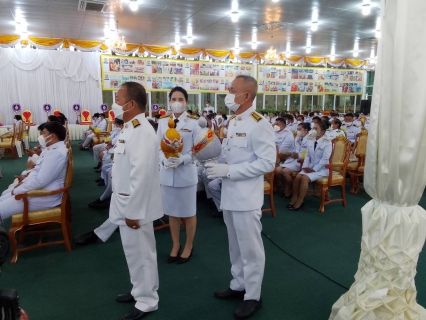 ไฟล์แนบ กปภ.สาขาสามพราน ร่วมพิธีถวายเครื่องราชสักการะและวางพานพุ่ม และพิธีจุดเทียนถวายพระพรชัยมงคล เฉลิมพระเกียรติพระบาทสมเด็จพระเจ้าอยู่หัว  เนื่องในโอกาสมหามงคลเฉลิมพระชนมพรรษา